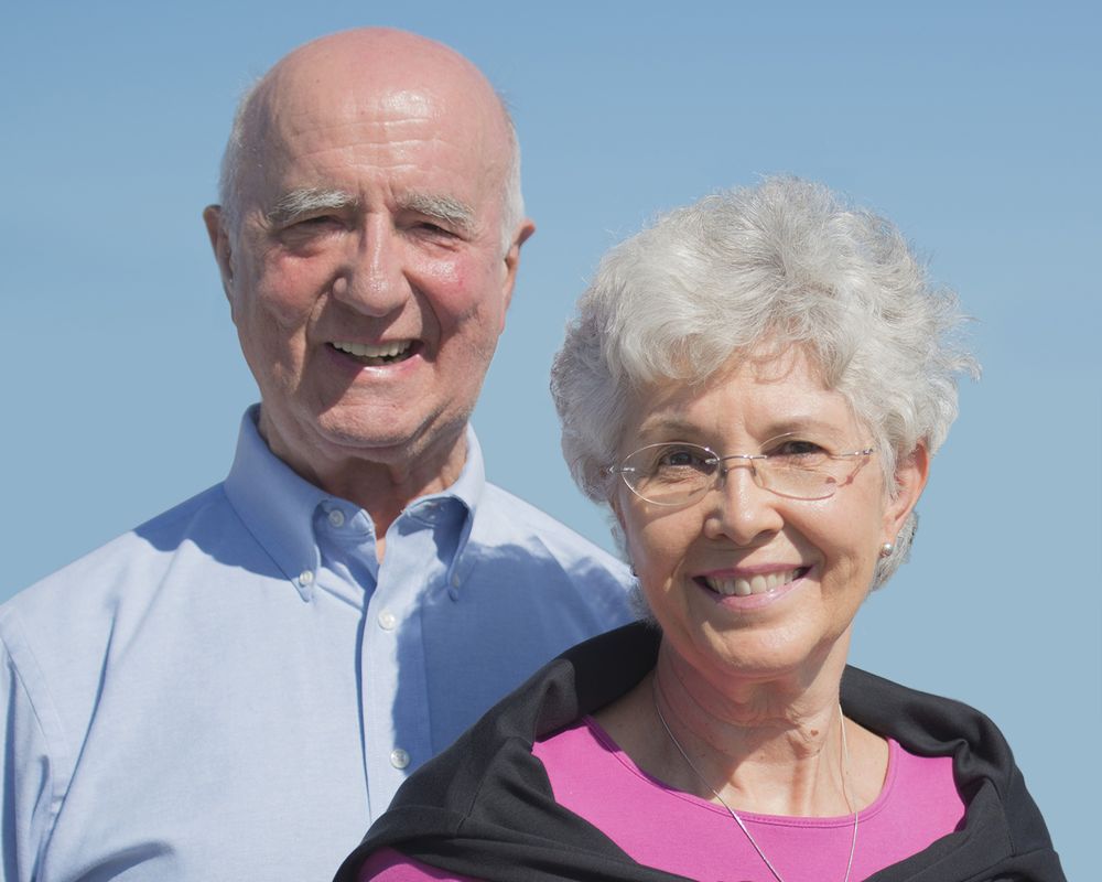 Tim and Jo in an aviation magazine feature