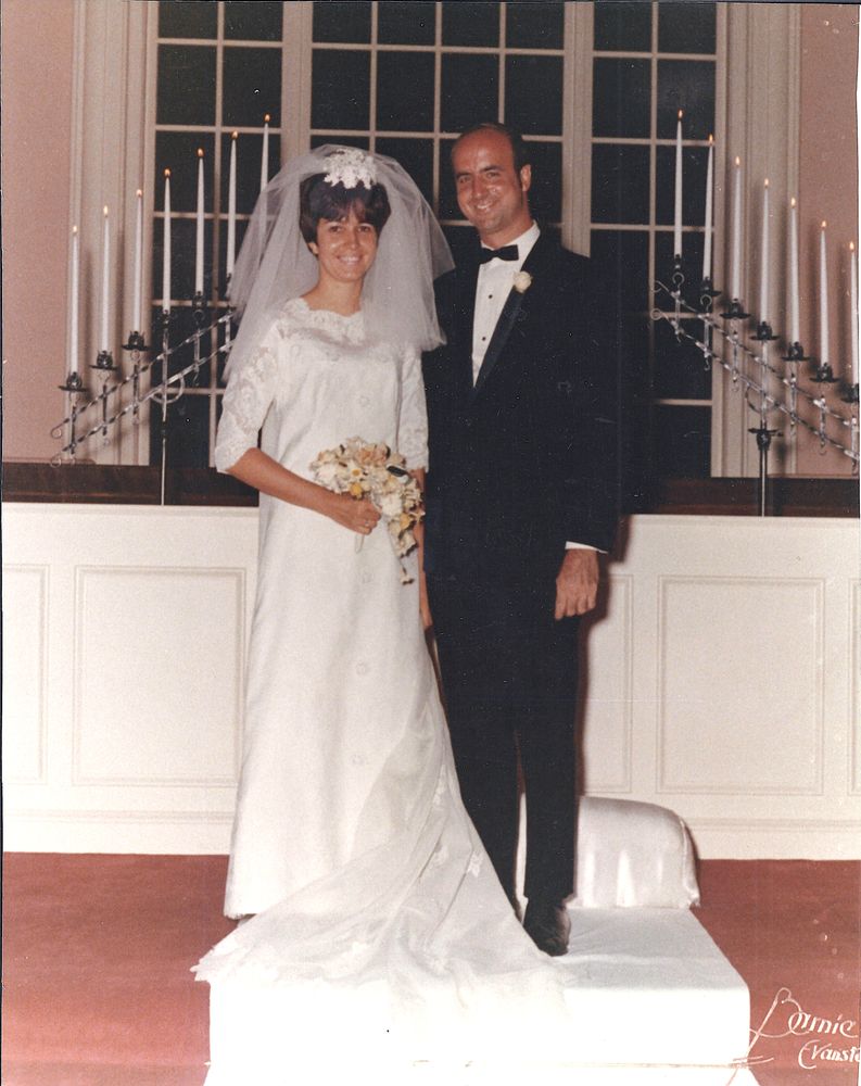 Tim and Jo's wedding day