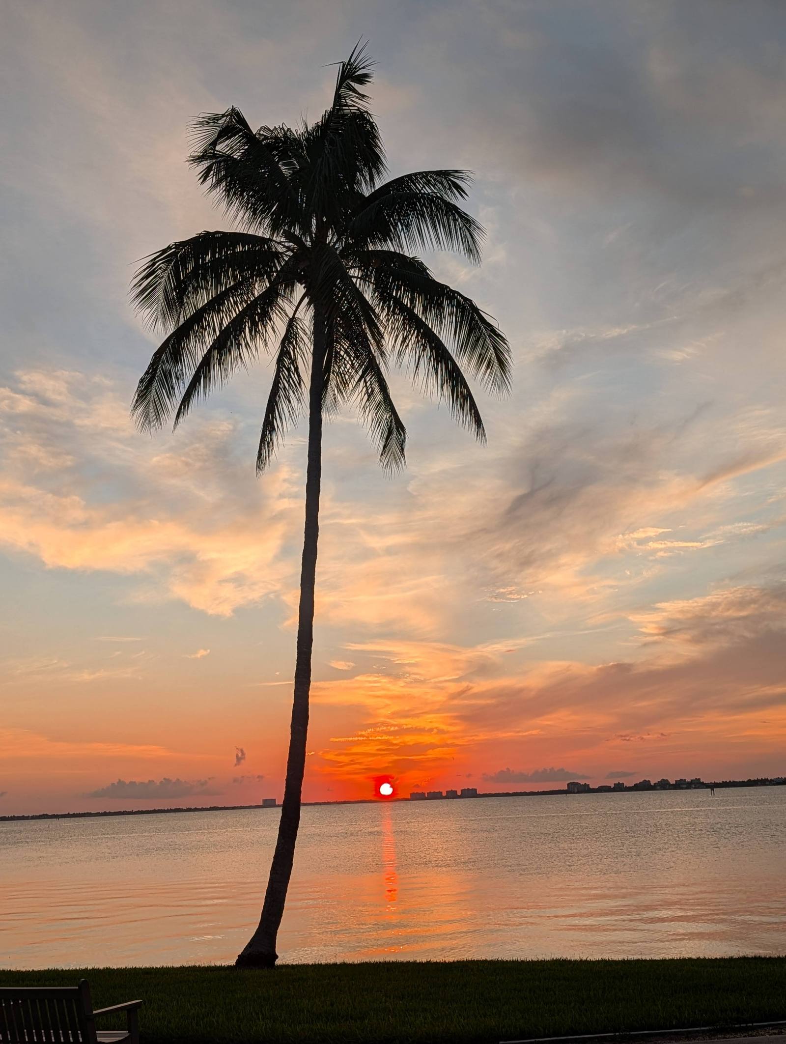 Sunrise over the river